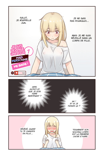 couverture du Bande Dessin&eacute;e [RudySaki] Je suis devenue une fille mais personne me baise ! #1 [La Sainte Perv&rsquo;]