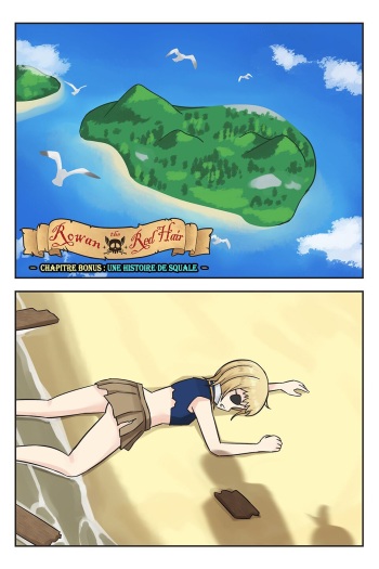 couverture du Bande Dessin&eacute;e [RudySaki] Rowan the Red Hair: Sharky Story | Une histoire de Squale