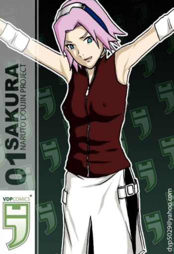 couverture du Bande Dessin&eacute;e Sakura doujin project (Naruto) [French]