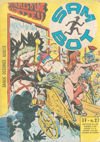 couverture du Bande Dessinée Sam Bot 027 – Tu parles d’une vedette !