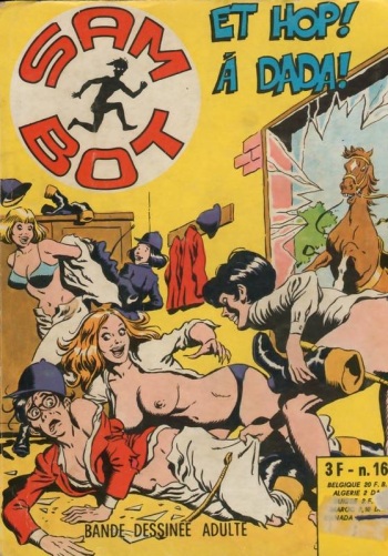 couverture du Bande Dessin&eacute;e Sam Bot n.16 &ndash; Et Hop! &Aacute; Dada! [French]