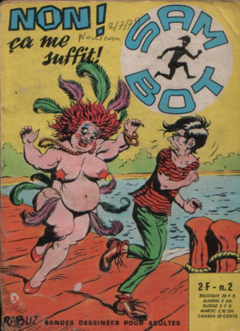 couverture du Bande Dessin&eacute;e Sam Bot n.2 &ndash; Non! &Ccedil;a me suffit [French]