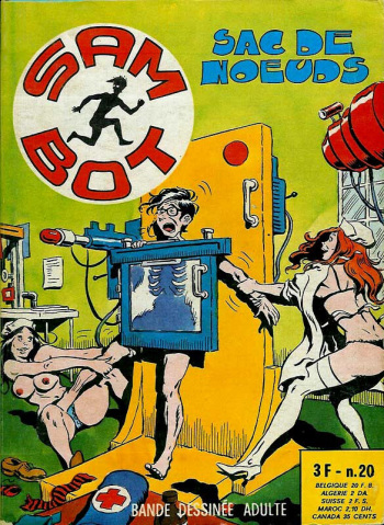 couverture du Bande Dessin&eacute;e Sam Bot n.20 &ndash; Sac de noeuds [French]