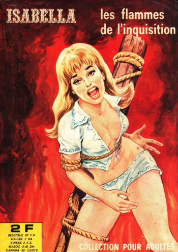 couverture du Bande Dessin&eacute;e [Sandro Angiolini] Isabella, la Duchesse du Diable &ndash; T008 &ndash; Les Flammes de l&rsquo;Inquisition [French]