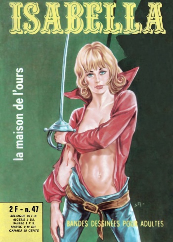 couverture du Bande Dessin&eacute;e [Sandro Angiolini] Isabella, la Duchesse du Diable &ndash; T047 &ndash; La Maison de l&rsquo;Ours [French]