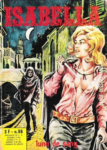 couverture du Bande Dessin&eacute;e [Sandro Angiolini] Isabella, la Duchesse du Diable &ndash; T086 &ndash; Lune de sang [French]