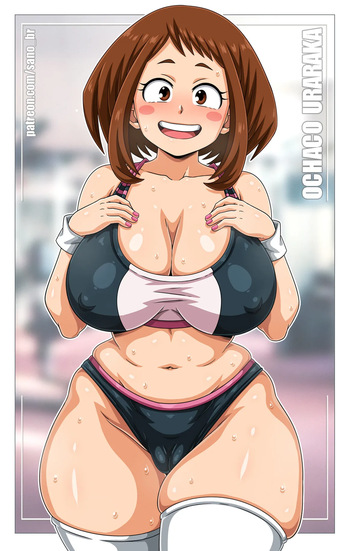couverture du Bande Dessin&eacute;e [Sano-BR] Uraraka (MHA) Workout &ndash; PACK 02