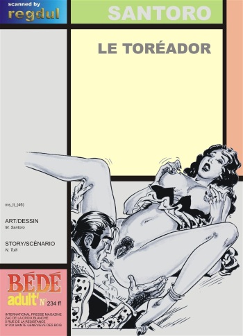 couverture du Bande Dessin&eacute;e [Santoro] Le tor&eacute;ador [French]