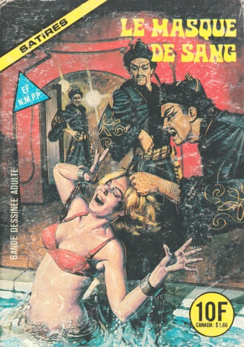 couverture du Bande Dessin&eacute;e Satires 065 &ndash; Le masque de sang [French]