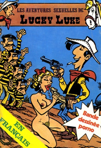 couverture du Bande Dessinée Schuurmans Les aventures sexuelles de Lucky Luke (FR)