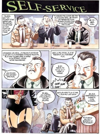 couverture du Bande Dessin&eacute;e self service
