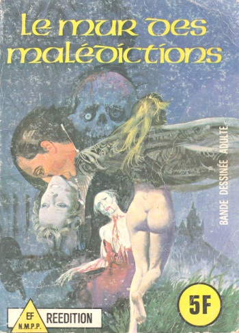 couverture du Bande Dessin&eacute;e S&eacute;rie Bleue 013 &ndash; Le mur des mal&eacute;dictions [French]