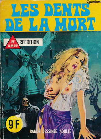 couverture du Bande Dessin&eacute;e S&eacute;rie Bleue 034 &ndash; Les dents de la mort [French] [Quantum]