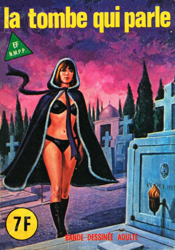 couverture du Bande Dessin&eacute;e S&eacute;rie Bleue 076 &ndash; La tombe qui parle [French] [PJP]
