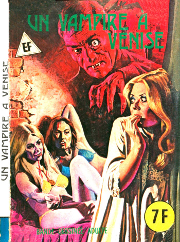 couverture du Bande Dessin&eacute;e S&eacute;rie Bleue Hors-S&eacute;rie 10 &ndash; Un vampire &agrave; Venise [French] [PJP]