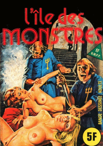 couverture du Bande Dessin&eacute;e S&eacute;rie Jaune 046 &ndash; L&icirc;le des monstres [French] [PJP]