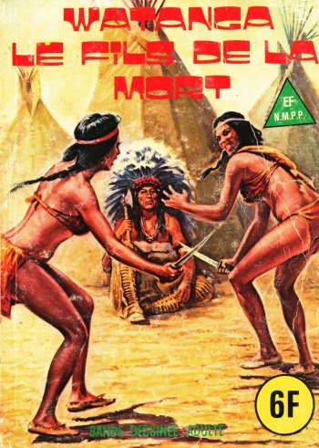 couverture du Bande Dessin&eacute;e S&eacute;rie Jaune 066 &ndash; Watanga le fils de la mort [French] [PJP]