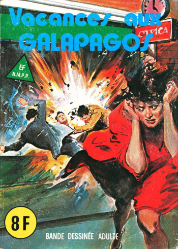 couverture du Bande Dessin&eacute;e S&eacute;rie Jaune 086 &ndash; Vacances aux Galapagos [French] [PJP]