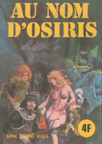 couverture du Bande Dessin&eacute;e S&eacute;rie Rouge 008 &ndash; Au nom d&rsquo;Osiris [French] [PJP]
