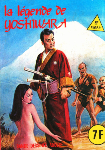 couverture du Bande Dessin&eacute;e S&eacute;rie Rouge 073 &ndash; La l&eacute;gende de Yoshiwara [French] [PJP]
