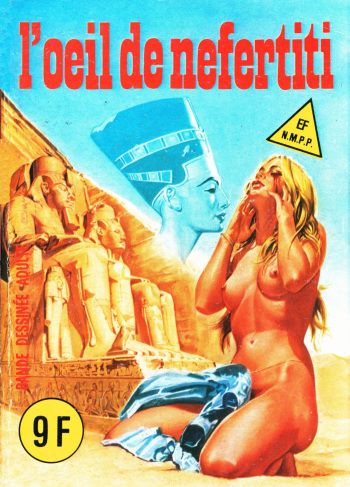 couverture du Bande Dessin&eacute;e S&eacute;rie Rouge 100 &ndash; L&rsquo;oeil de Nefertiti [French] [PJP]