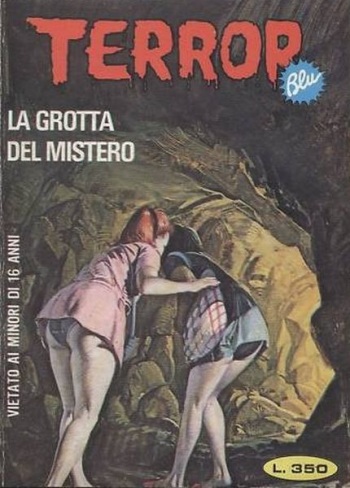 couverture du Bande Dessin&eacute;e (S&eacute;rie verte #055B) La grotte myst&eacute;rieuse [french][PFA]
