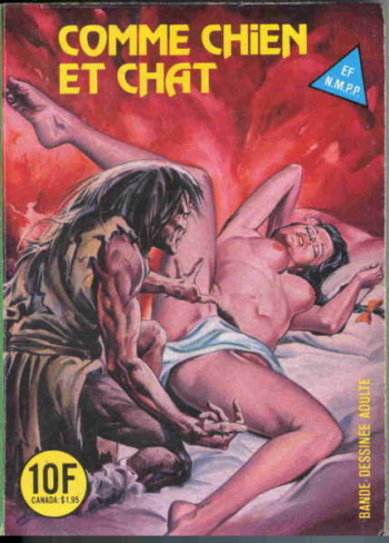couverture du Bande Dessin&eacute;e (S&eacute;rie verte #128) Comme chien et chat [french][PFA]