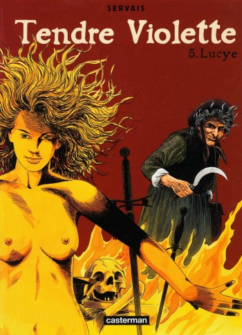 couverture du Bande Dessin&eacute;e [Servais, Dewamme] Tendre Violette &ndash; T05 &ndash; Lucye [French]