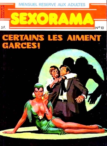 couverture du Bande Dessin&eacute;e Sexorama 010 &ndash; Certains les aiment garces [French]