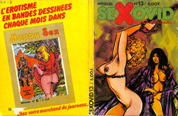 couverture du Bande Dessin&eacute;e Sexovid N&deg;13