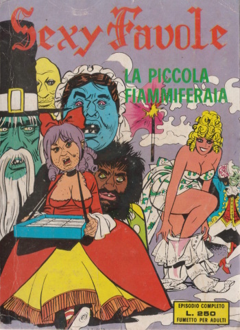 couverture du Bande Dessin&eacute;e sexy favole 6 ita