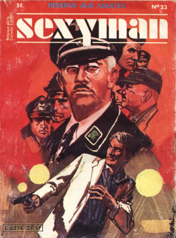 couverture du Bande Dessin&eacute;e Sexyman N&deg;23 &ndash; Le bal des SS [French]