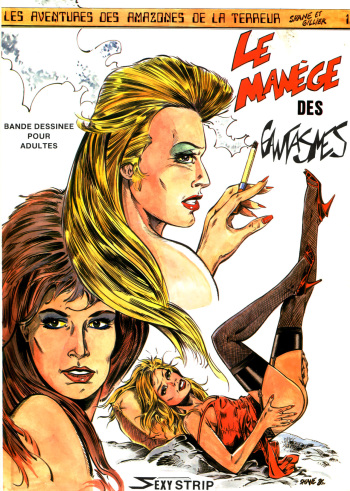 couverture du Bande Dessin&eacute;e [Shane] Les aventures des amazones de la terreur &ndash; 1. Le man&egrave;ge des fantasmes [French]