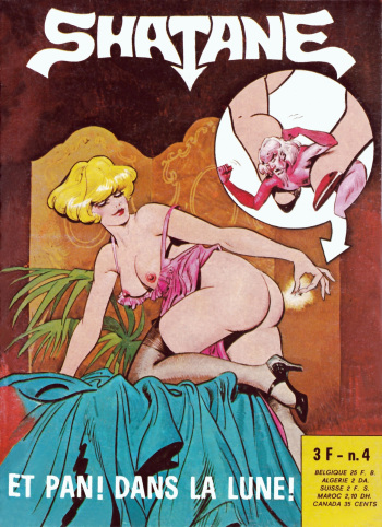 couverture du Bande Dessin&eacute;e Shatane N&deg;4 &ndash; Et  pan! Dans la lune! [French]