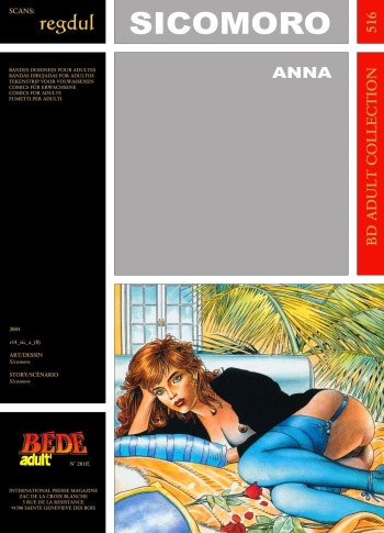 couverture du Bande Dessin&eacute;e [Sicomoro Eugenio] Anna [French]