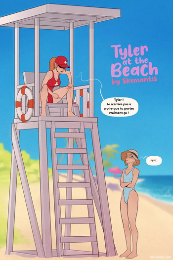 couverture du Manga [Skemantis] Tyler at the beach (French translation)