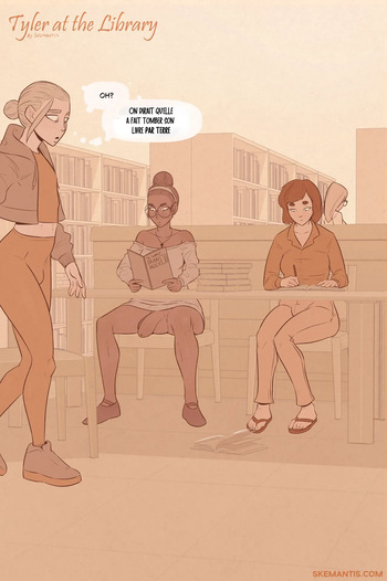 couverture du Manga [Skemantis] Tyler at the library Part.1 (French Translation)