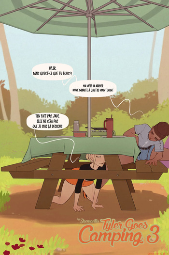 couverture du Doujinshi [Skemantis] Tyler goes camping part.3 (French Translation)