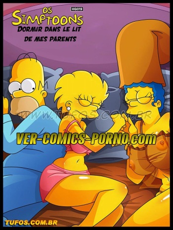 couverture du Bande Dessin&eacute;e Sleeping in my parent&rsquo;s bed (Simpsons) (French) (Complete)