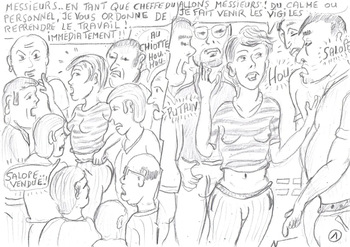 couverture du Bande Dessin&eacute;e soci&eacute;t&eacute; de trans ..port , by avedrac (transcomix)