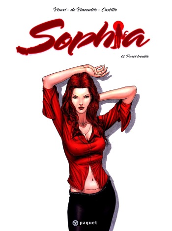couverture du Bande Dessin&eacute;e (Sophia #1) Pass&eacute; trouble [De Vincentiis][French]