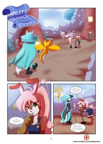 couverture du Bande Dessin&eacute;e [Steelphox] Haley&rsquo;s Service [French] [Le XP3]