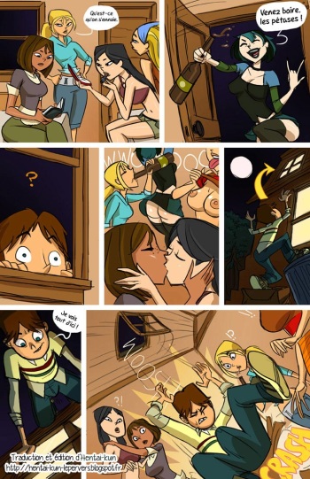 couverture du Bande Dessin&eacute;e [Stickymon] Total Drama Intercourse (Total drama island) [French] =Hentai-kun=