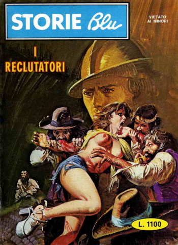 couverture du Bande Dessin&eacute;e Storie Blu #038 Les recruteurs [french] [AtomHic]