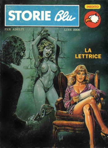 couverture du Bande Dessin&eacute;e Storie Blu #119 Lecture vivante [french] [AtomHic]