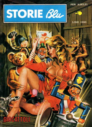couverture du Bande Dessin&eacute;e Storie Blu 41 Jouet [French] [atomhic]