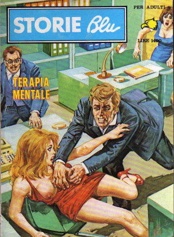 couverture du Bande Dessin&eacute;e Storie Blu 51 Th&eacute;rapie Mentale [French] [atomhic]