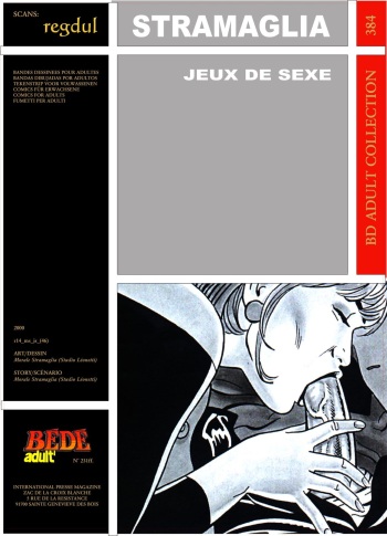 couverture du Bande Dessin&eacute;e [Stramaglia Morale] Jeu de sexe [French]