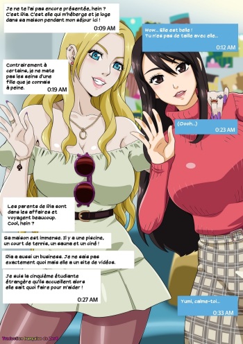 couverture du Manga [Straw] Yumi&rsquo;s Study Abroad [French][Zer0]
