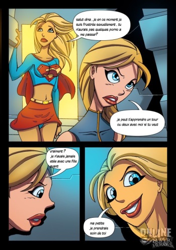 couverture du Bande Dessin&eacute;e Supergirl (Online Superheroes) [French]
